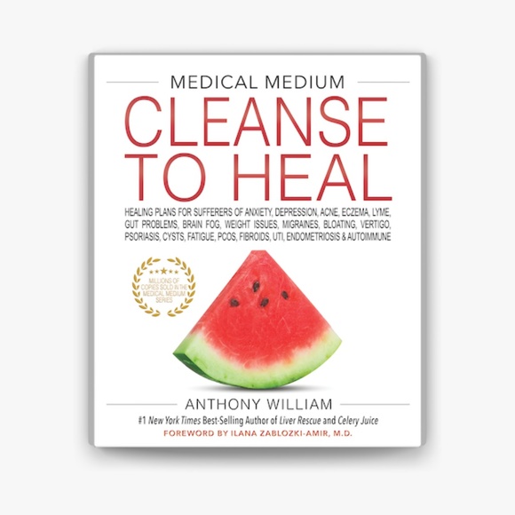 COPY - Medical Medium Cleanse To Heal Anthony William Hardcover Wellness Recipe… - Picture 2 of 4